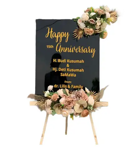 Papan Bunga Akrilik Brabo